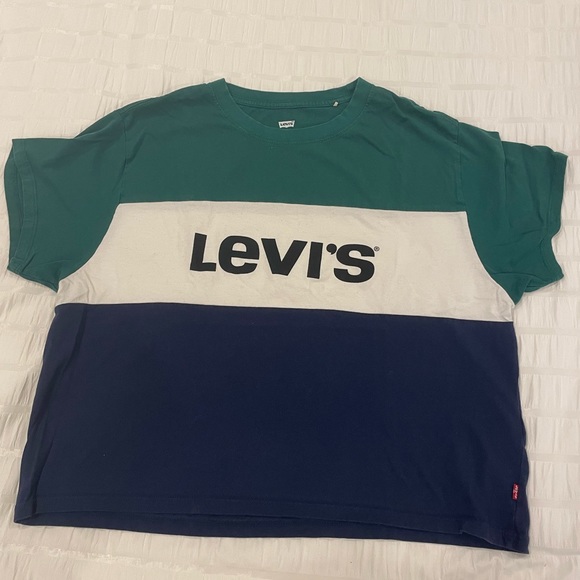 Levi’s Colour Block Tshirt size Small - Picture 1 of 3
